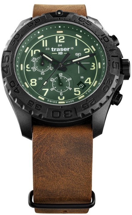 Bild von Traser P96 Outdoor Pioneer Evolution Chrono Green