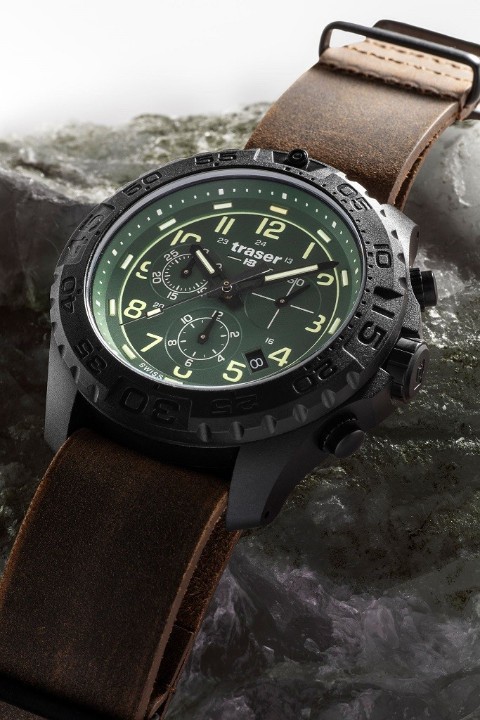 Bild von Traser P96 Outdoor Pioneer Evolution Chrono Green