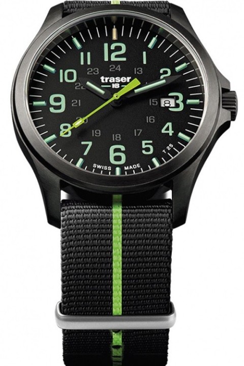 Bild von Traser P67 Officer Pro GunMetal Black/Lime