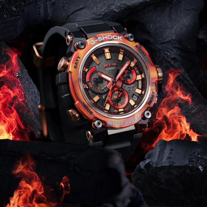 Bild von Casio G-Shock MT-G 40th Anniversary Flare Red