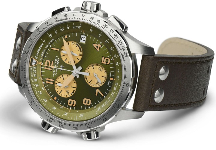 Bild von Hamilton Khaki Aviation X-Wind GMT Chrono Quartz