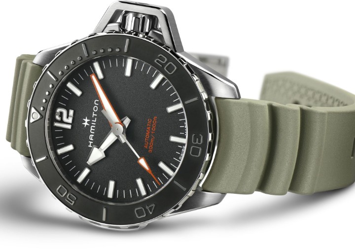 Bild von Hamilton Khaki Navy Frogman Auto