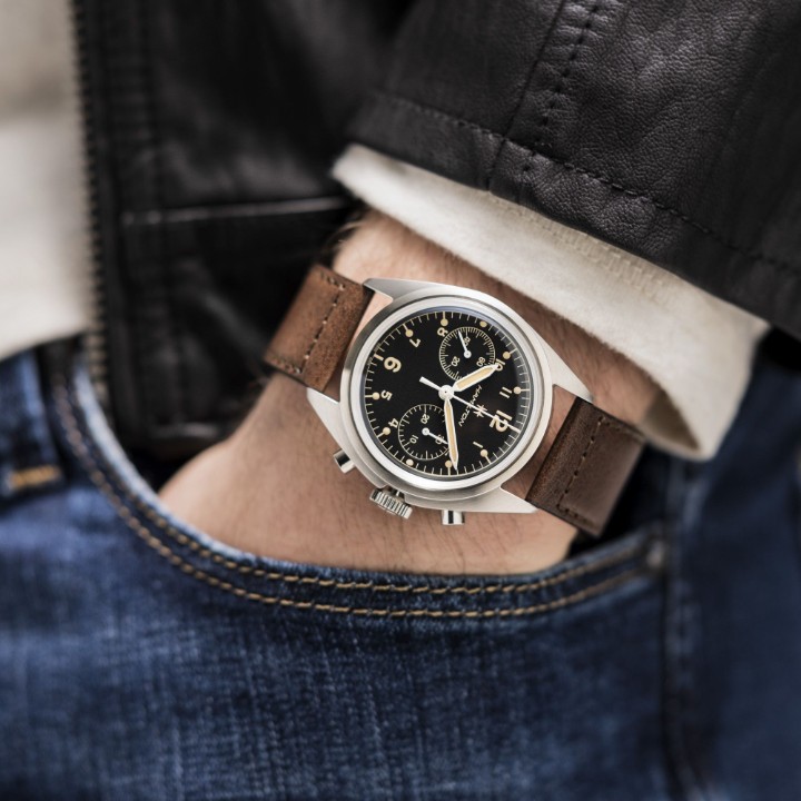 Bild von Hamilton Khaki Aviation Pioneer Mechanical Chrono