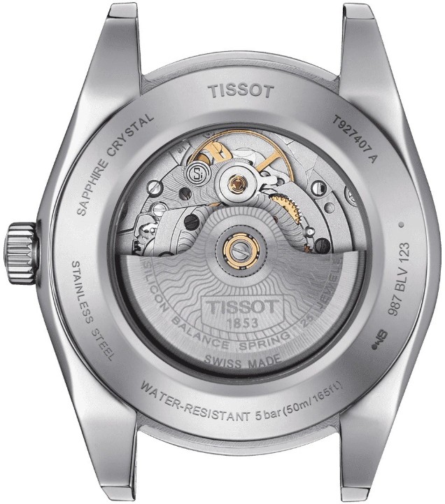 Bild von Tissot Gentleman Powermatic 80 Silicium 18k Gold Bezel