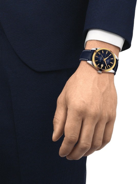Bild von Tissot Gentleman Powermatic 80 Silicium 18k Gold Bezel