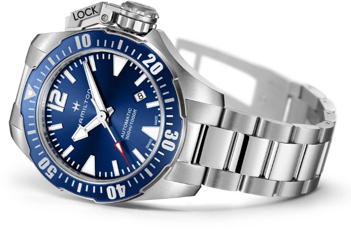 Bild von Hamilton Khaki Navy Frogman Auto
