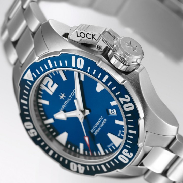 Bild von Hamilton Khaki Navy Frogman Auto