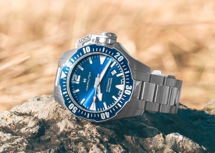 Bild von Hamilton Khaki Navy Frogman Auto