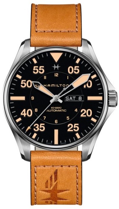 Bild von Hamilton Khaki Aviation Pilot Day Date