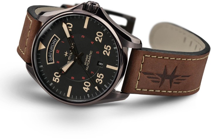 Bild von Hamilton Khaki Aviation Pilot Day Date
