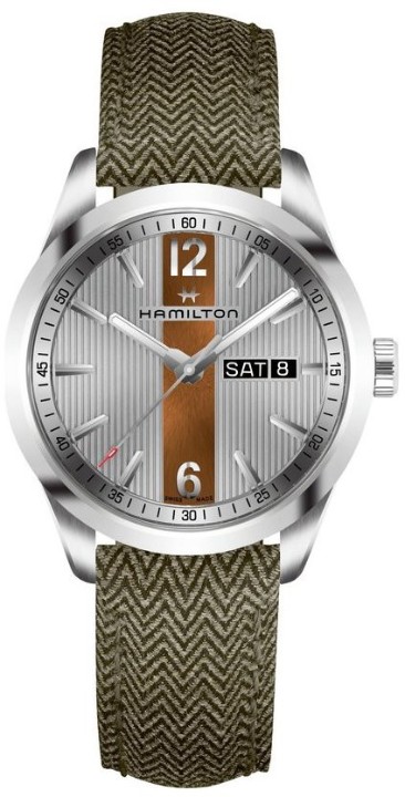 Bild von Hamilton Broadway Day Date Quartz