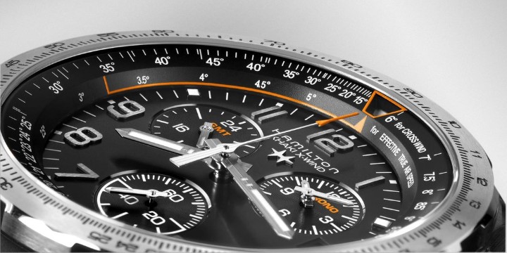 Bild von Hamilton Khaki Aviation X-Wind GMT Chrono Quartz