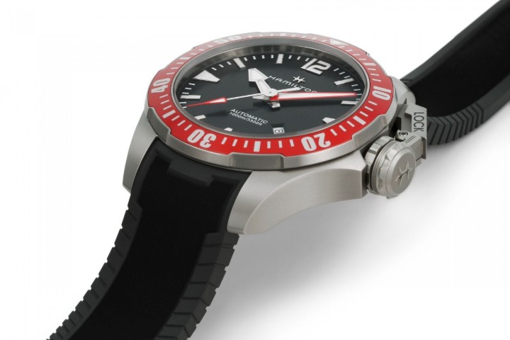 Bild von Hamilton Khaki Navy Frogman Titanium Auto