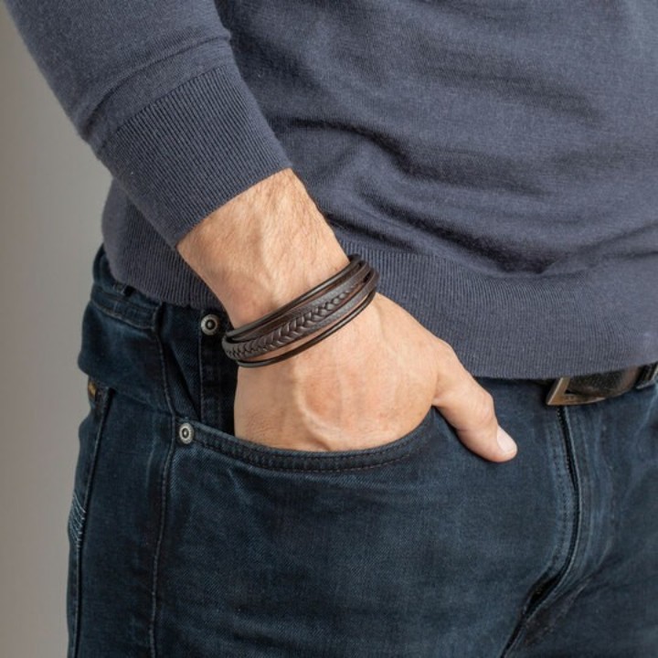 Bild von Herrenarmband Lotus Style Men Basic