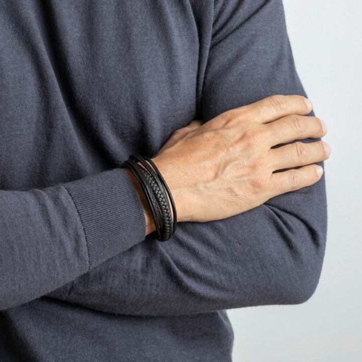 Bild von Herrenarmband Lotus Style Men Basic