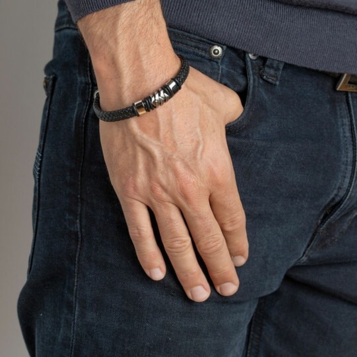 Bild von Herrenarmband Lotus Style Men Basic