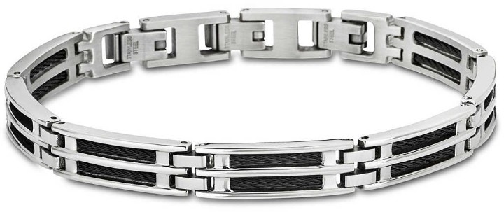 Bild von Herren Armband Lotus Style Men In Black