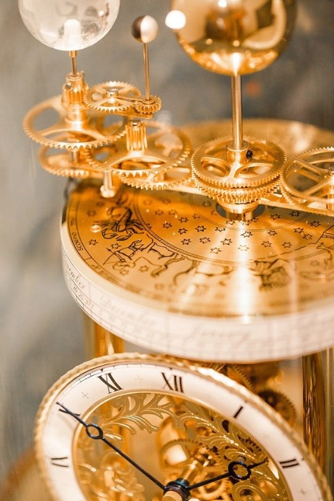 Bild von Tischuhr Hermle Astrolabium