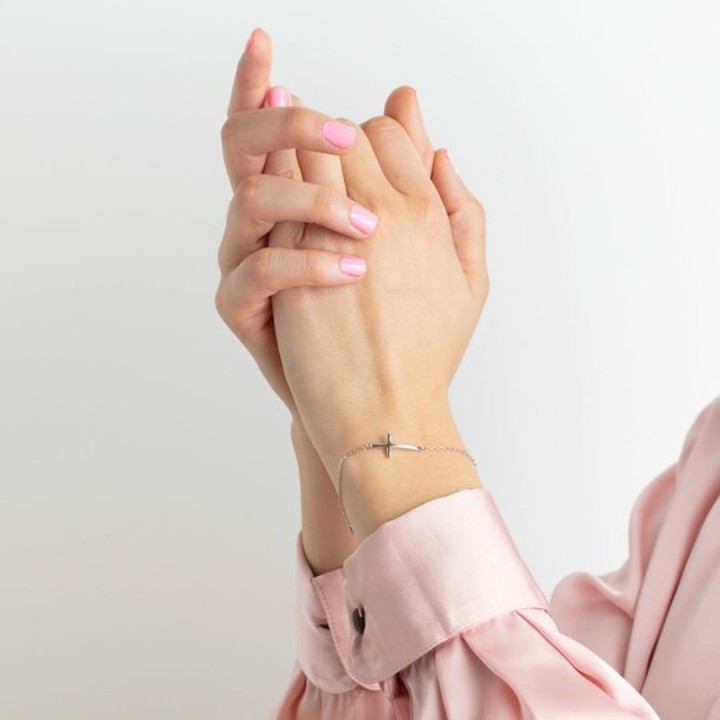 Bild von Damen Armband Lotus Silver Trendy