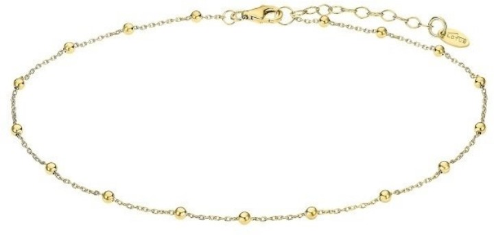 Bild von Damenfußkette Lotus Silver