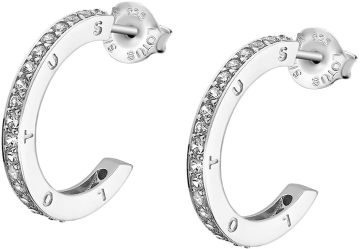 Bild von Ohrringe Lotus Silver Trendy