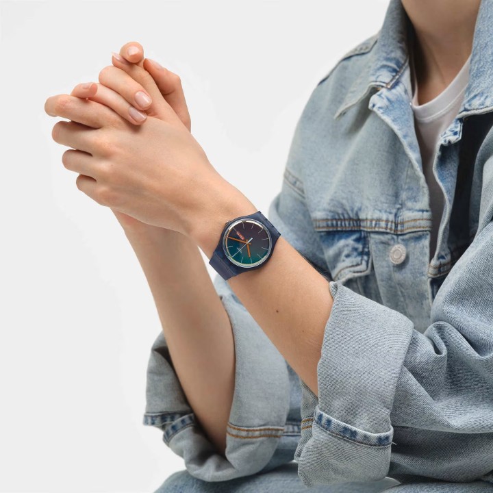 Bild von Swatch Fade to Teal