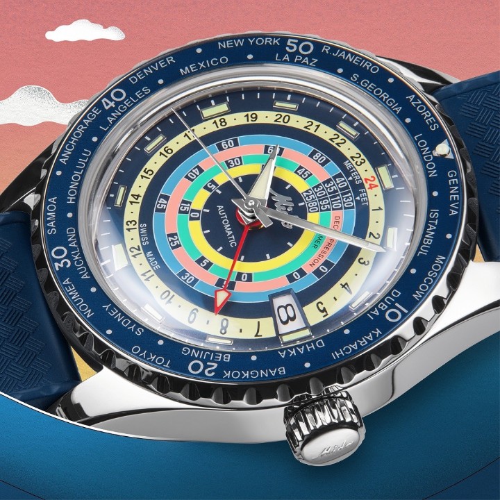 Bild von Mido Ocean Star Decompression Worldtimer Special Edition