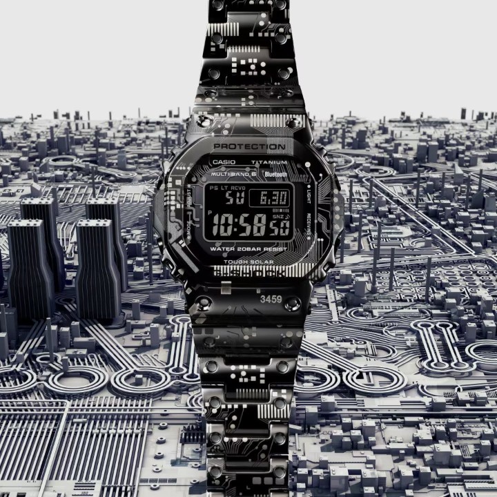 Bild von Casio G-Shock Titanium Circuit Camo Series