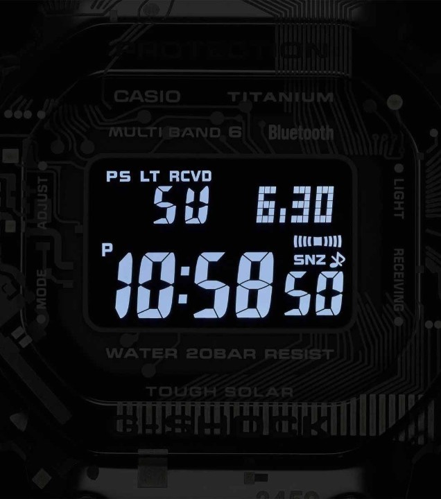 Bild von Casio G-Shock Titanium Circuit Camo Series