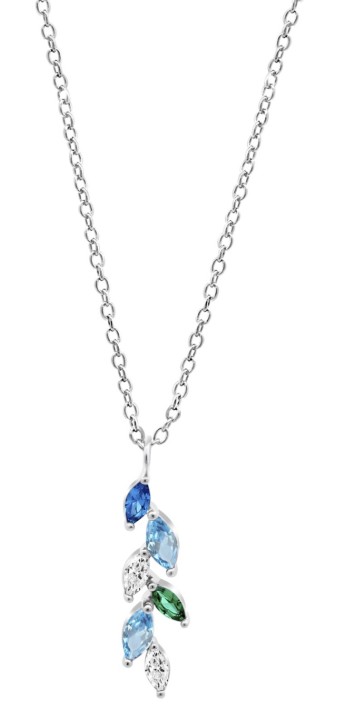 Bild von Damenhalskette Lotus Silver Sinfos