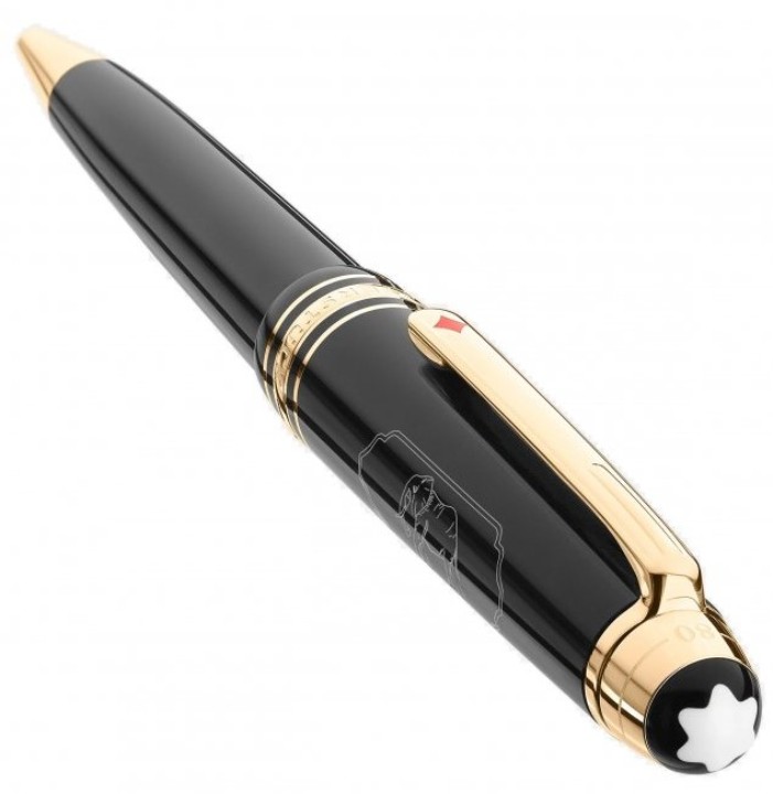 Bild von Kugelschreiber Montblanc Meisterstück Around the World in 80 Days