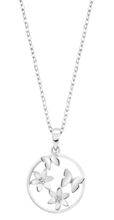 Bild von Damenhalskette Lotus Silver Mystic