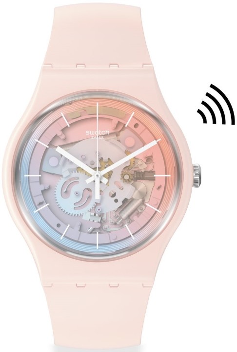 Bild von Swatch Fleetingly Pink Pay!