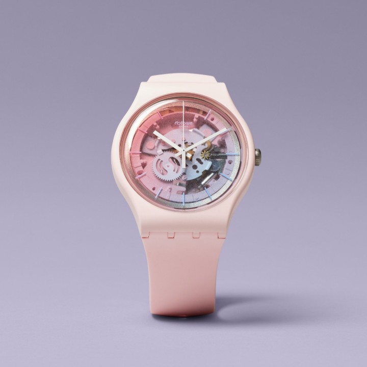 Bild von Swatch Fleetingly Pink Pay!