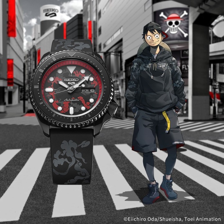 Bild von Seiko 5 Sports ONE PIECE Limited Edition LUFFY