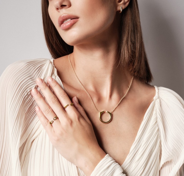 Bild von Ring LOEE AVA aus Gelbgold mit Diamanten