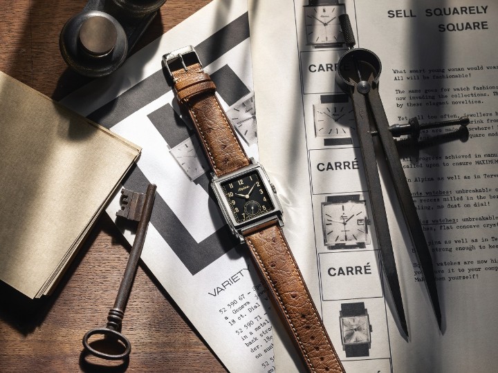 Bild von Alpina Alpiner Heritage Carrée Automatic 140 Years