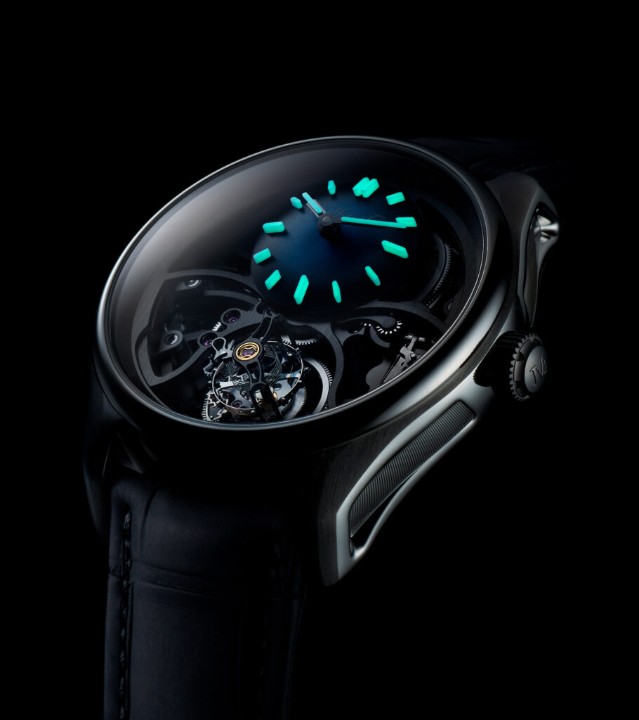 Bild von H. Moser & Cie Pioneer Cylindrical Tourbillon Skeleton