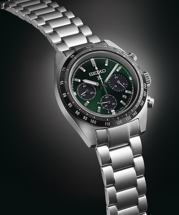 Bild von Seiko Prospex Speedtimer Solar Chronograph ‘Deep Green’