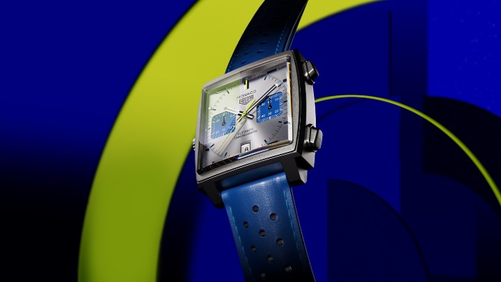 Bild von Tag Heuer Monaco Racing Blue Limited Edition