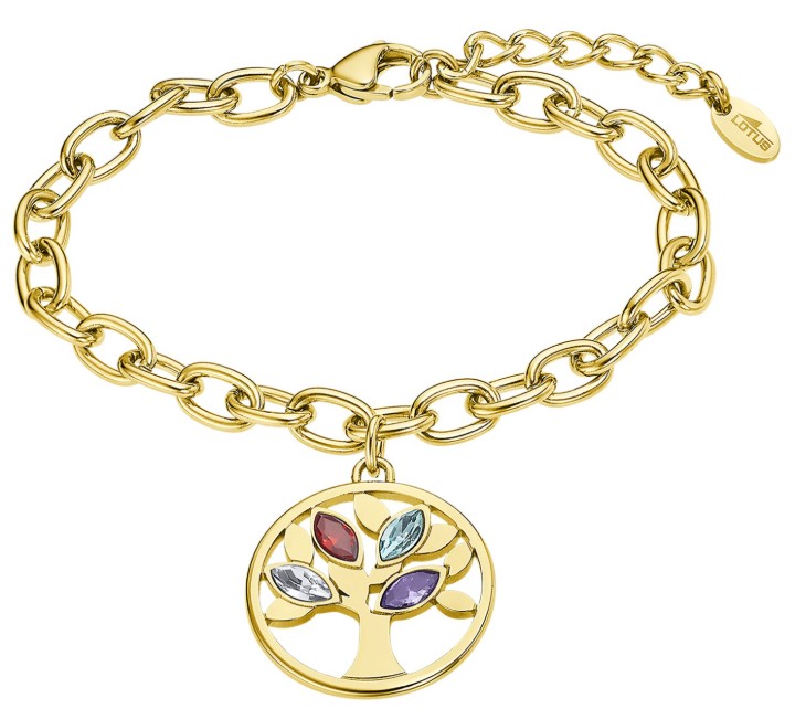 Bild von Damenarmband Lotus Style Rainbow