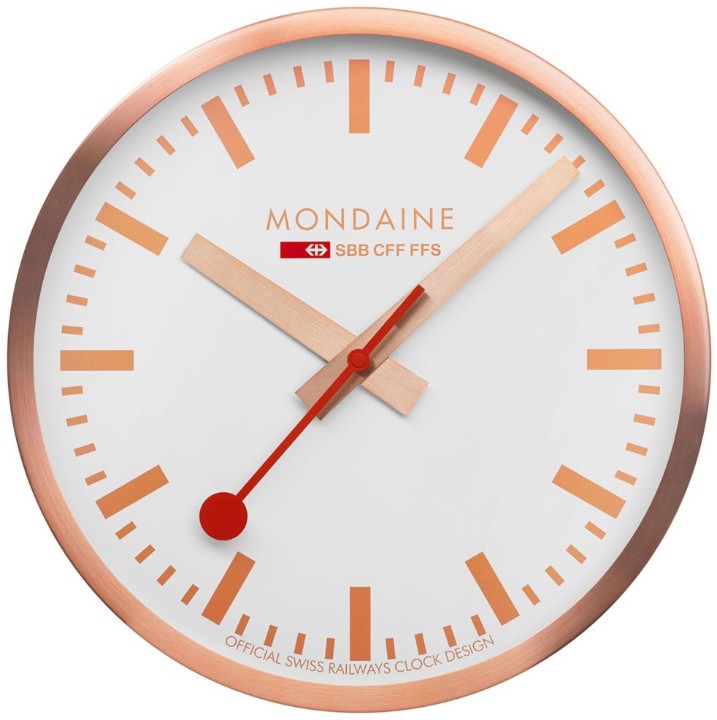 Bild von Wanduhr MONDAINE