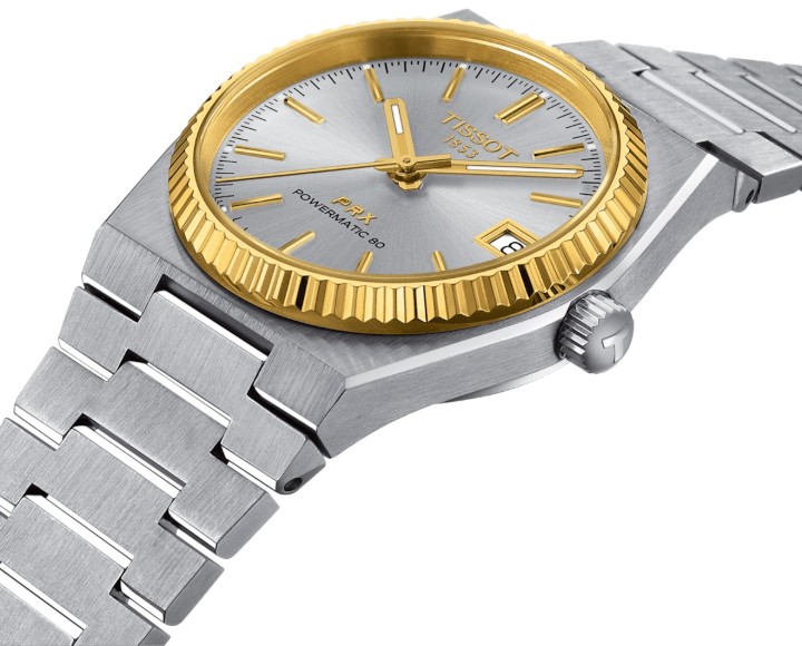 Bild von Tissot PRX Powermatic 80 18k Gold Bezel