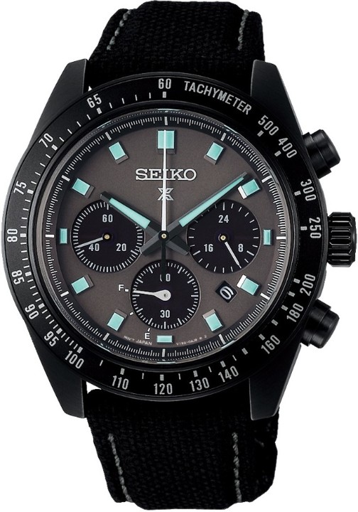 Bild von Seiko Prospex Speedtimer Solar Chronograph The Black Series ‘Night Vision’
