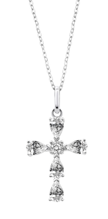 Bild von Damenhalskette Lotus Silver Sinfos