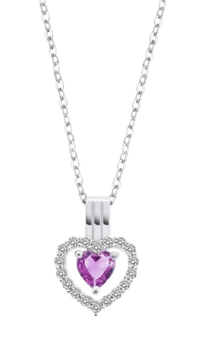 Bild von Damenhalskette Lotus Silver Sinfos