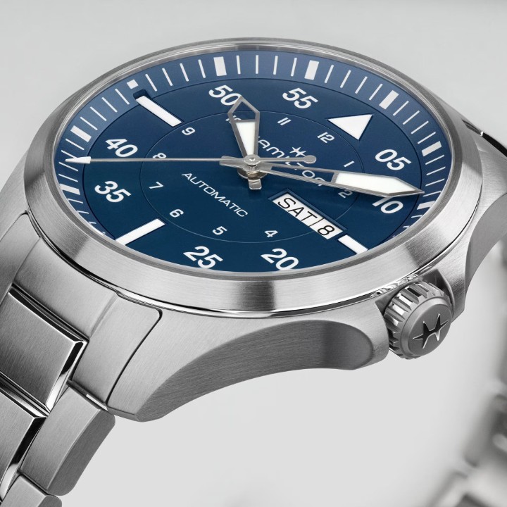 Bild von Hamilton Khaki Aviation Pilot Day Date