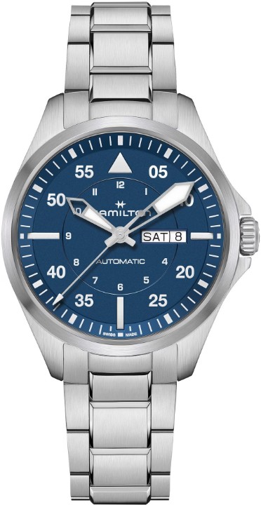 Bild von Hamilton Khaki Aviation Pilot Day Date