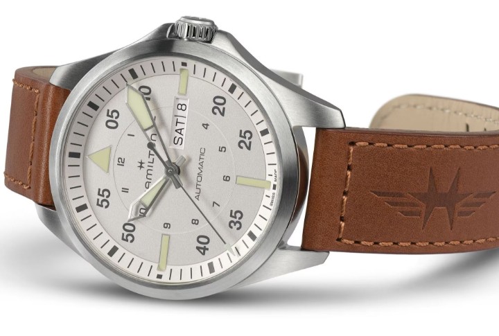 Bild von Hamilton Khaki Aviation Pilot Day Date