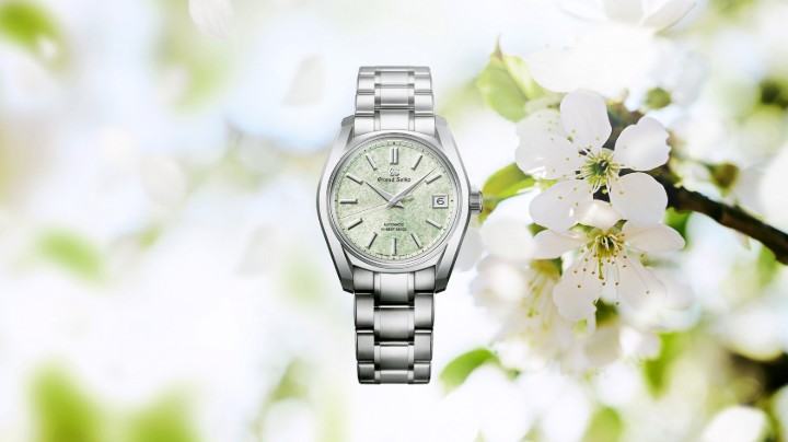 Bild von Grand Seiko Heritage 62GS Mechanical Hi-Beat 36000 'Sakura-Wakaba'